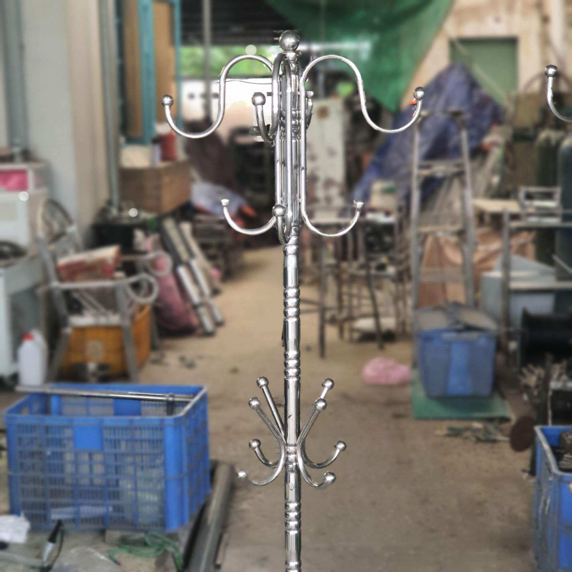 Cây móc đứng inox treo quần áo loại lớn