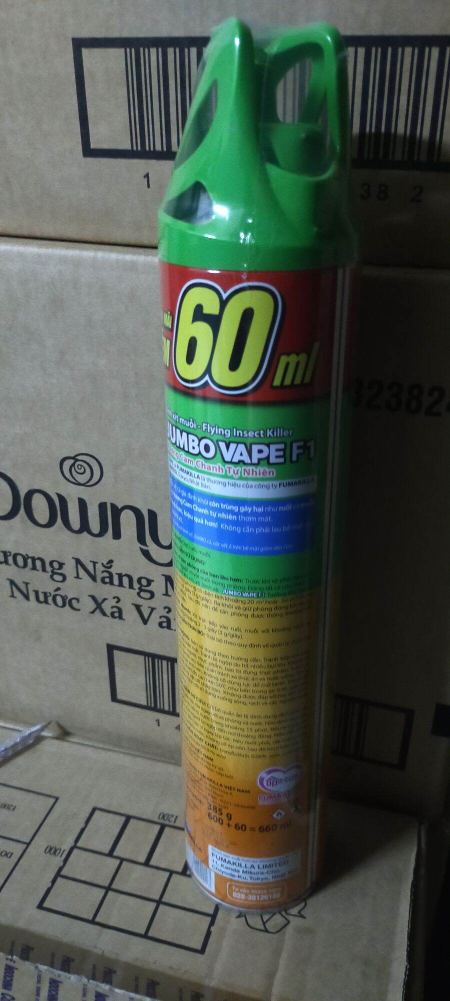 Xịt diệt muỗi jumbo 500ml