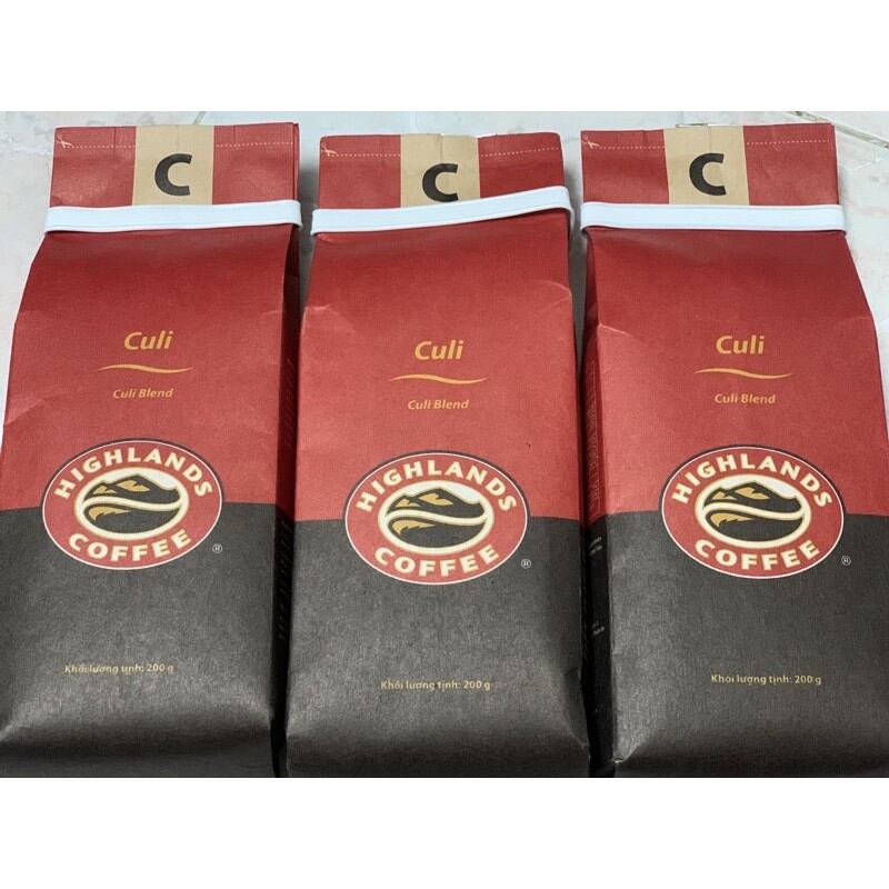 cà phê pha phin HighlanD culi 200g