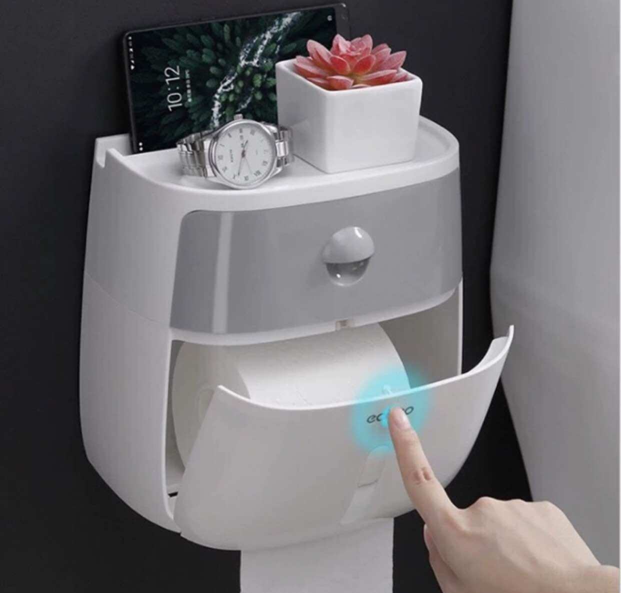 Hộp Đựng Giấy Vệ Sinh 2 Tầng Ecoco