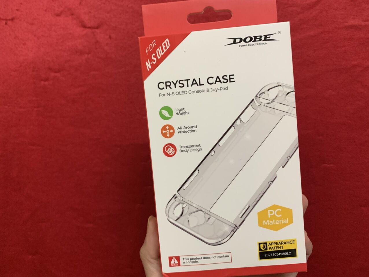 Case ốp Nintendo Switch Oled vỏ bọc trong suốt nintendo switch oled