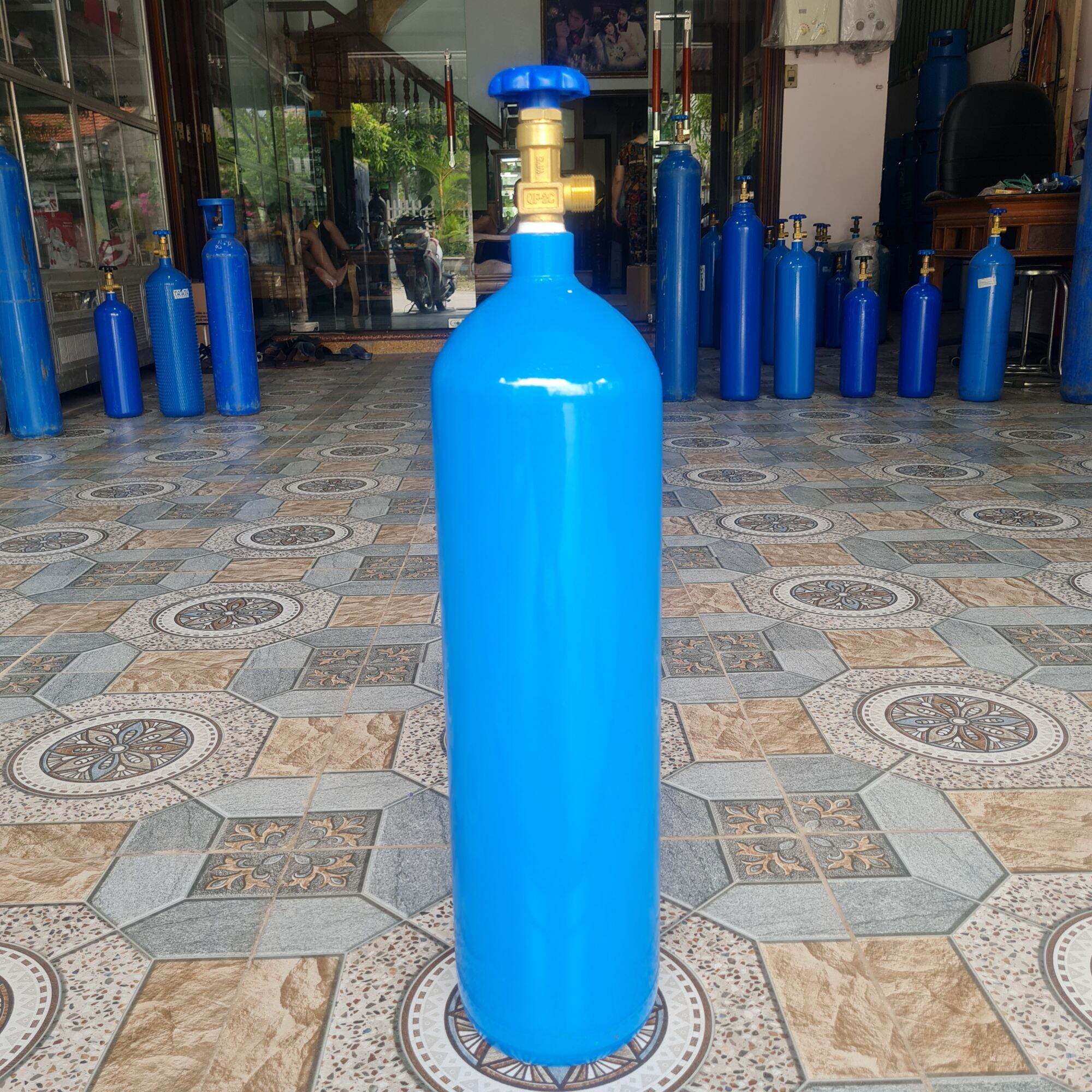 9 Liter Wind Tank for Welding and Cutting Stone for Small Jobs