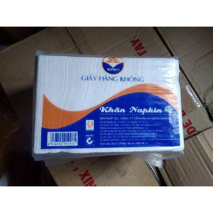 Khăn giấy napkin hàng không siêu dai - siêu mềm