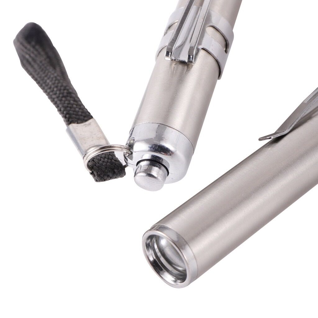 Đèn pin LED kiểm tra trứng bằng thép không gỉ ( kèm pin )