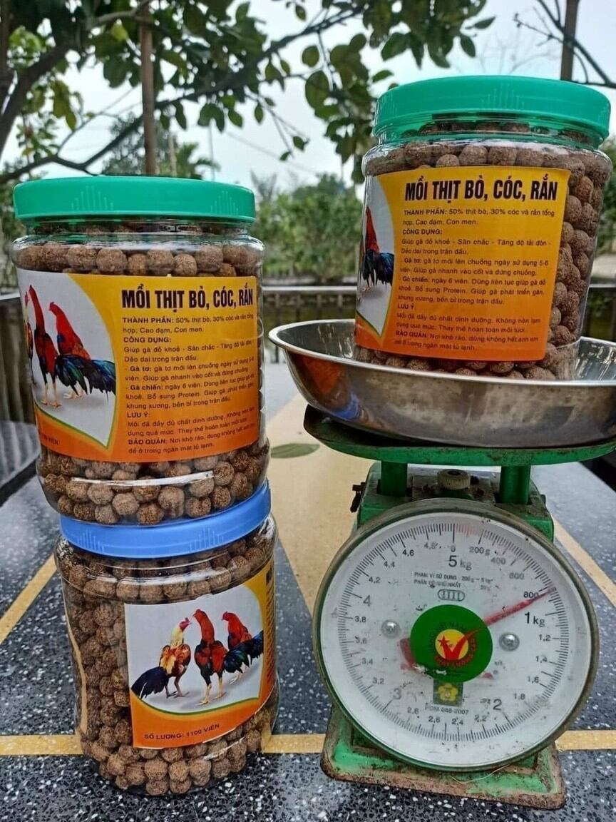 Mồi thit bò cóc rắn dùng cho ga tơ, ga chế đô