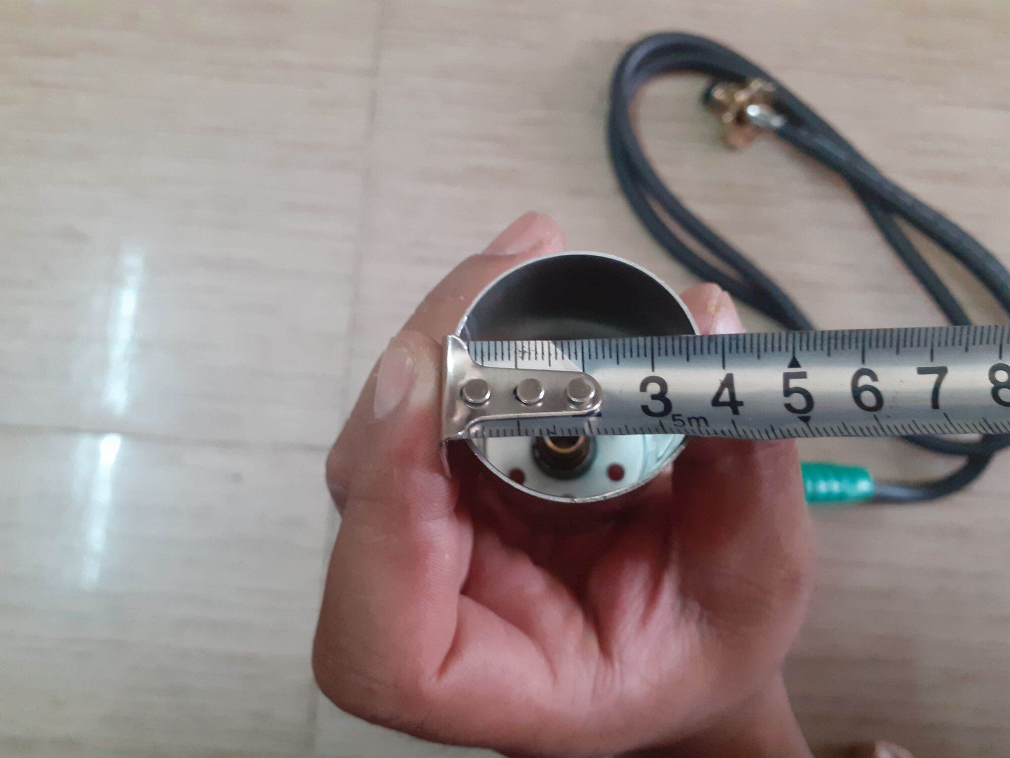 Khò công nghiệp đầu khò phi 3,5cm, dây 2m