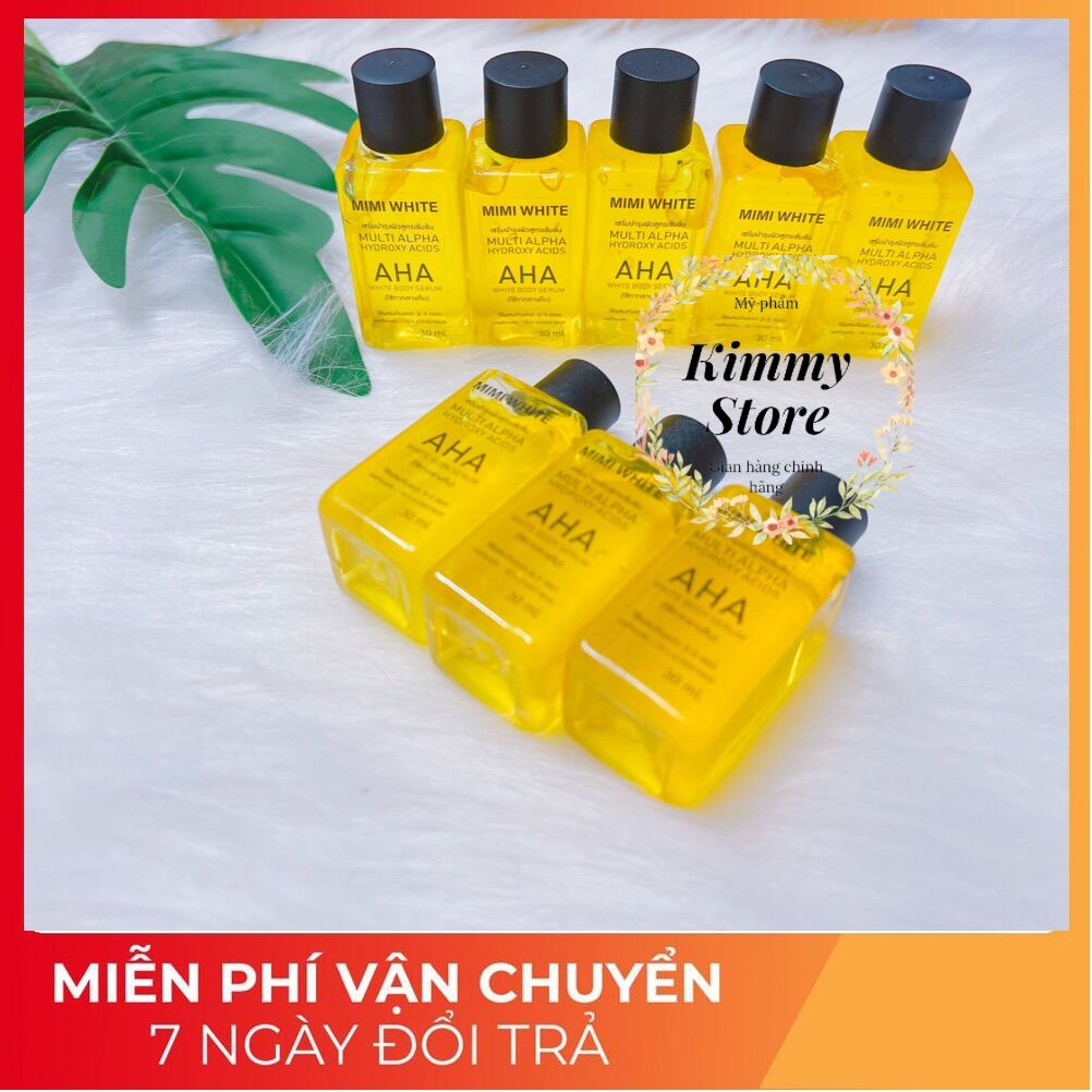 Lẻ 1 chai 30ml serum aha mimi white thái