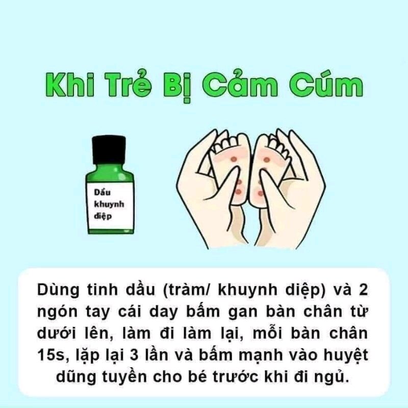 Dầu khuynh diệp OPC cho trẻ sơ sinh