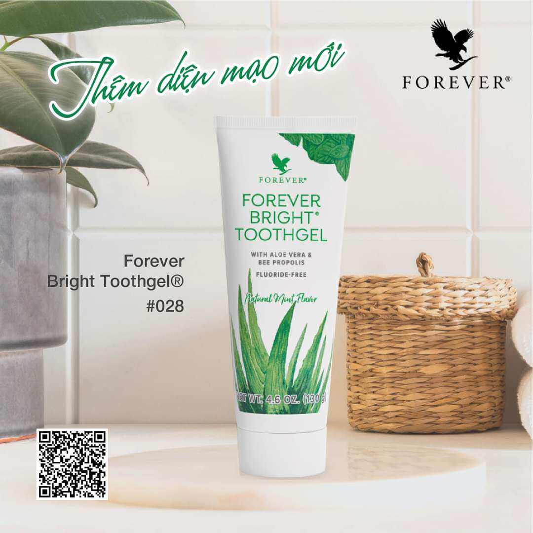 [Hàng Có Sẵn] Kem Đánh Răng Forever Bright 028Flp