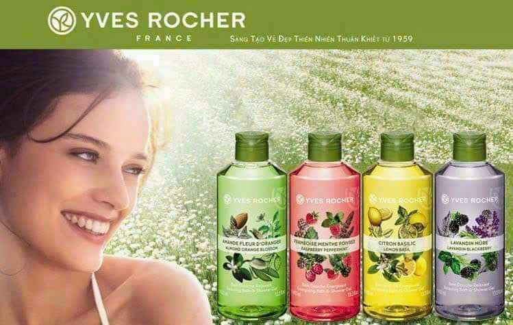 SỮA TẮM YVES ROCHER HƯƠNG LAVENDER