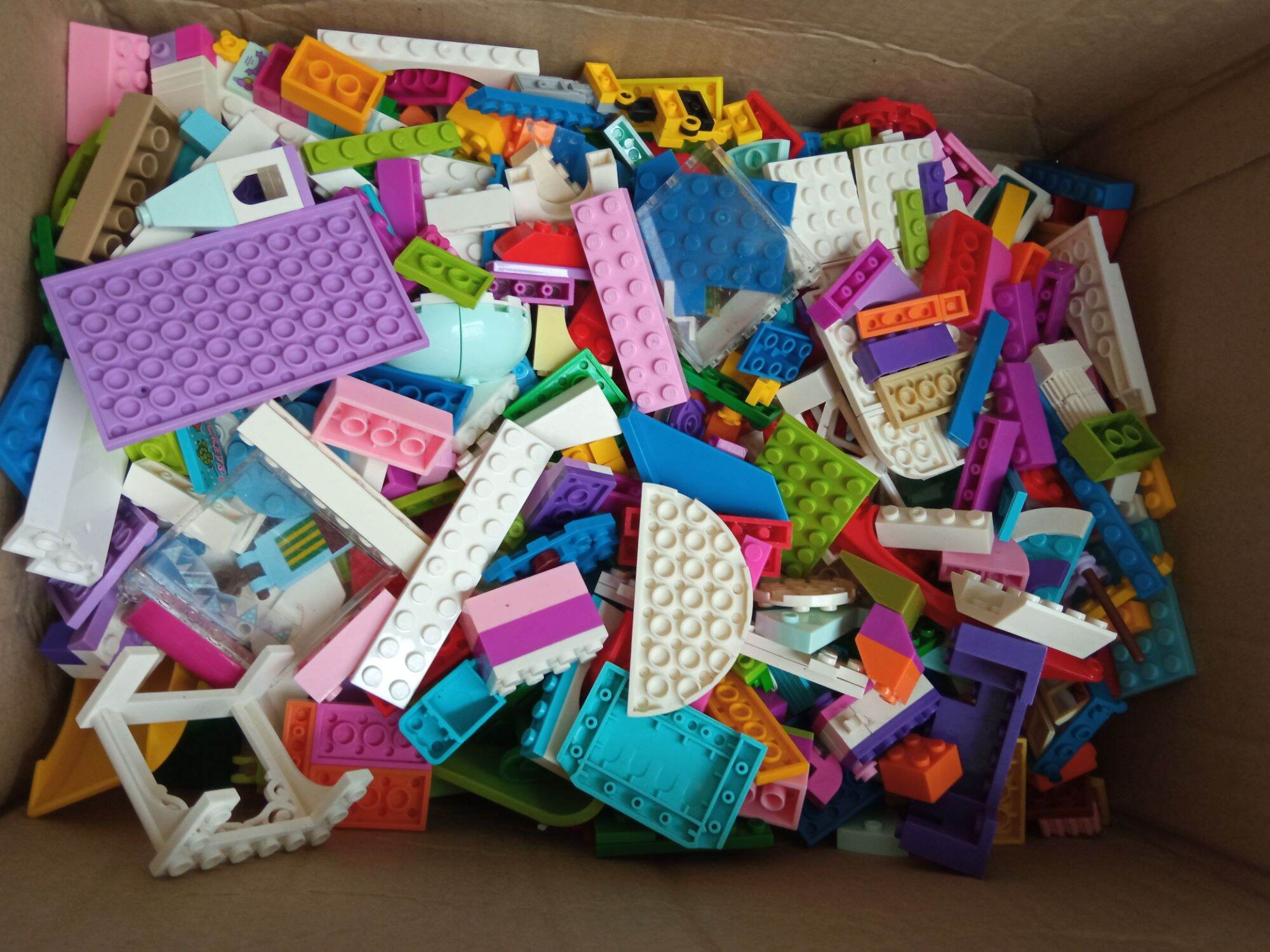 1kg Non-lego đồ chơi xếp hình lắp ráp trẻ em đã vệ sinh