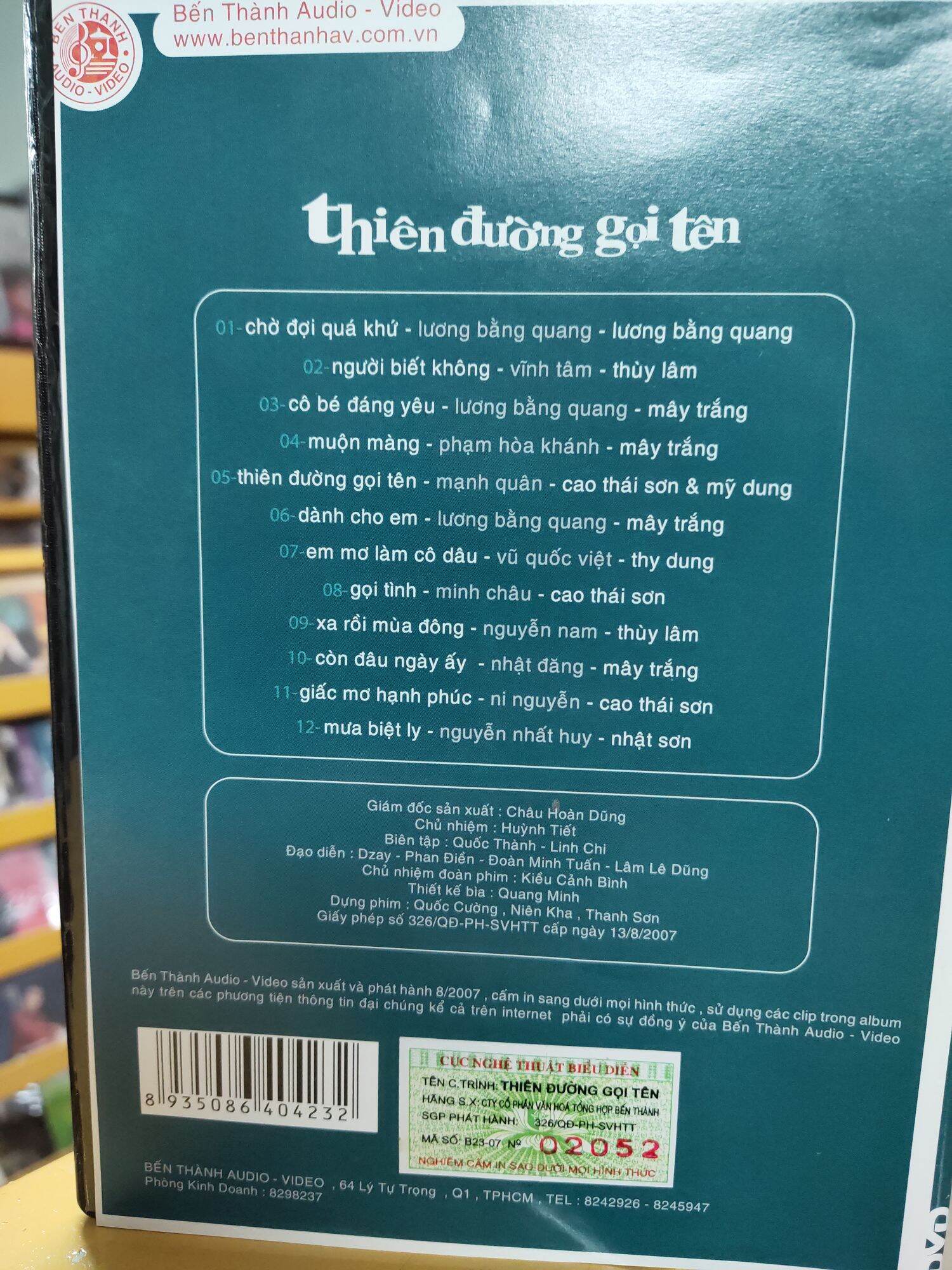 DVD THIÊN ĐƯỜNG GỌI TÊN