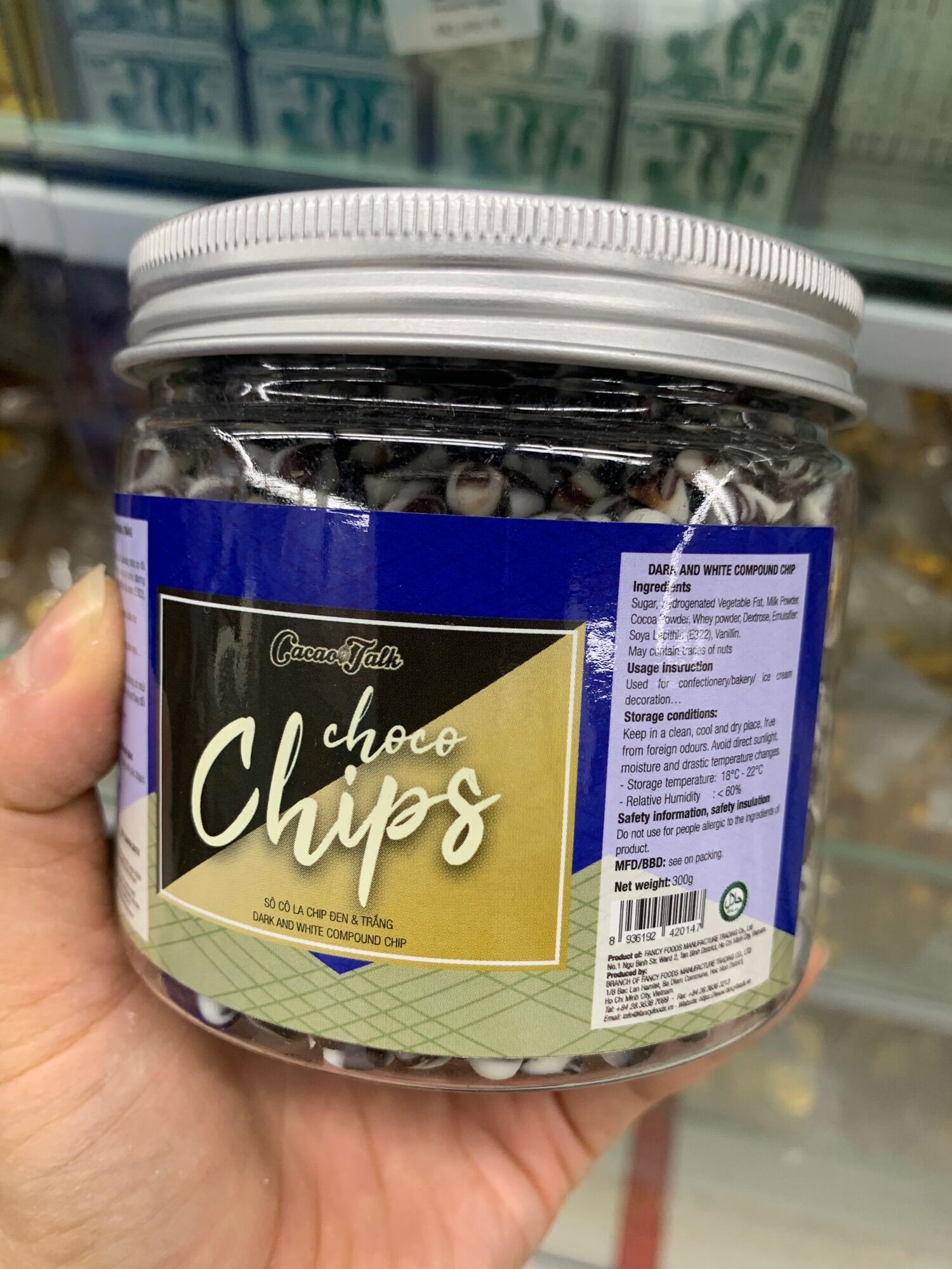 Socola Chip Cacao Talk 300gr