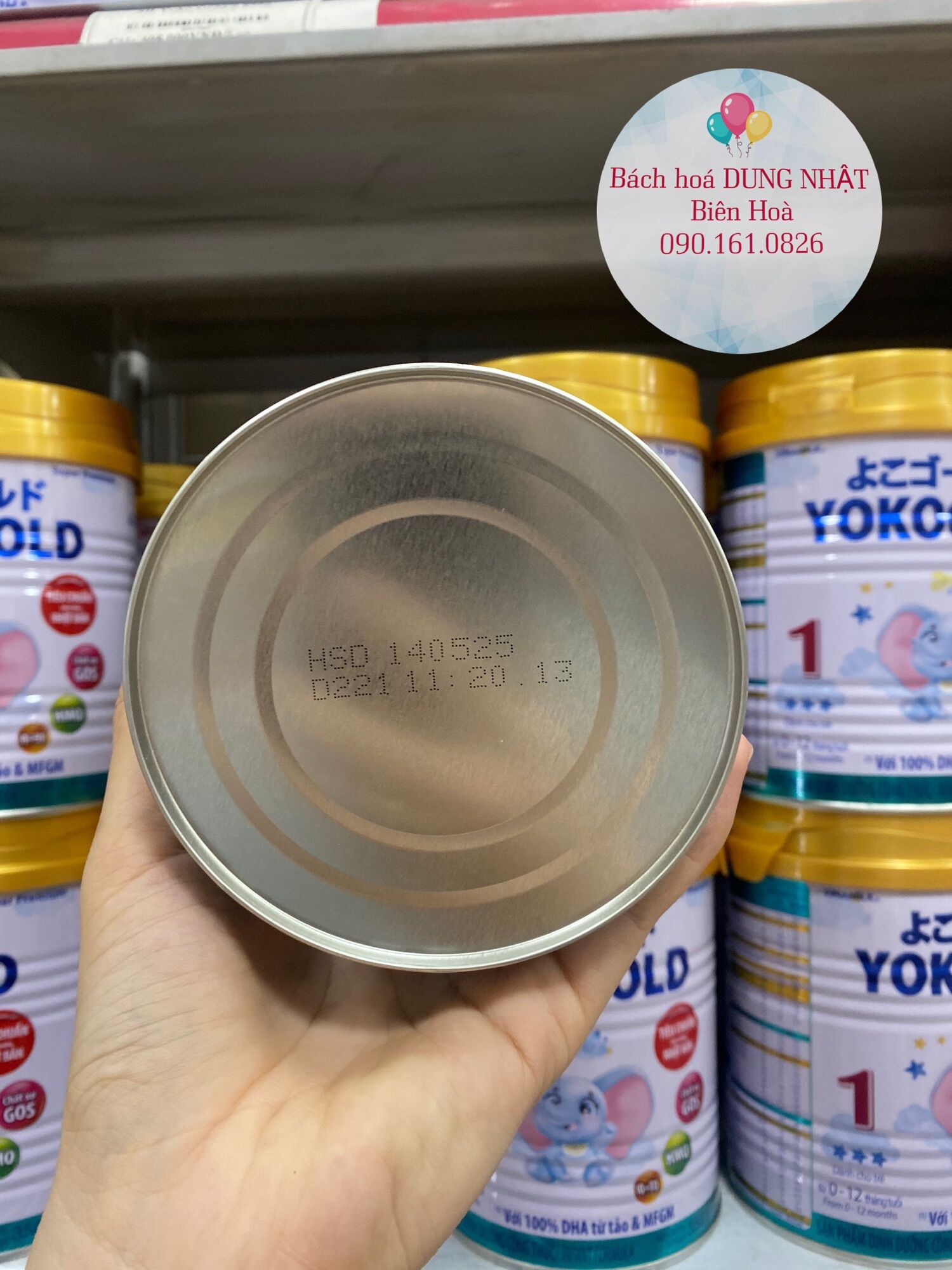 Sữa bột Vinamilk YoKo số 1 (0-12 tháng) 850g hsd 12/2023