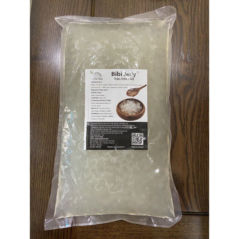 Trân châu trắng 3Q Bibi Jelly