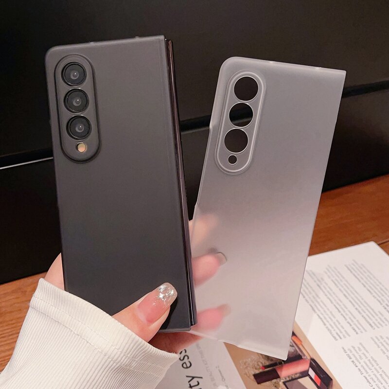 Ốp Lưng Điện Thoại Màn Hình Gập Siêu Mỏng Galaxy Z Fold5 Z Fold4 Fold3 W23 W22 Z Flip5 Flip4 Flip3 Bảo Vệ Chống Rơi Cho Nam