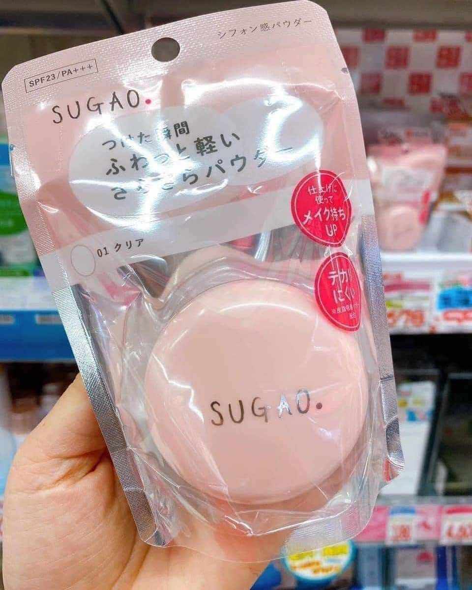 Phấn phủ Sugao Nhật Bản 4,5g Nội địa chính hãng