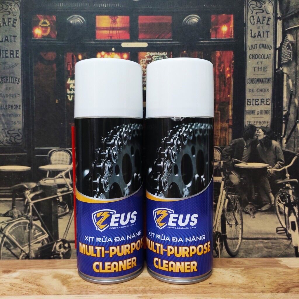 Rửa sên zues chainlube cao cấp sạch nhanh.
