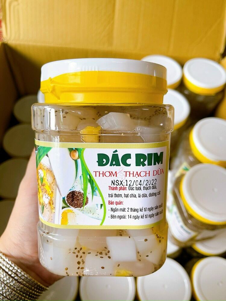 Hạt ĐÁC rim thơm mix HAT CHIA thạch dừa  đường phèn
