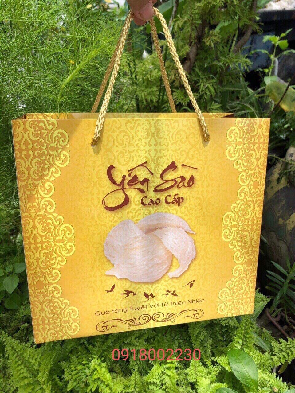 TÚI GIẤY ĐỰNG YẾN SÀO 50gr (không ép kim)