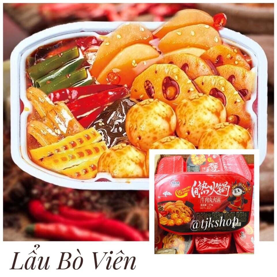 Lẩu tự sôi Panda bò viên