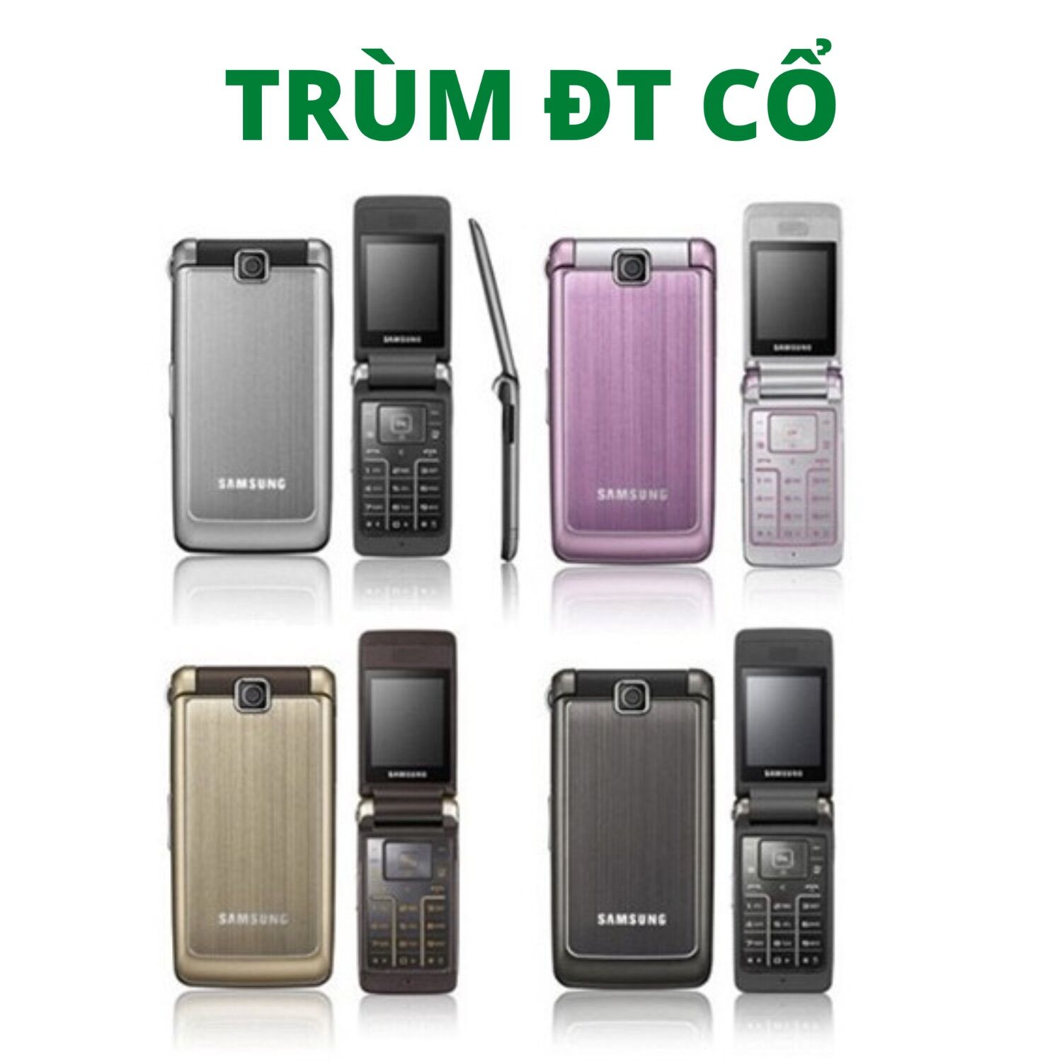 Điện thoại sam sung s3600 nắp gập chính hãng loa to sóng khỏe