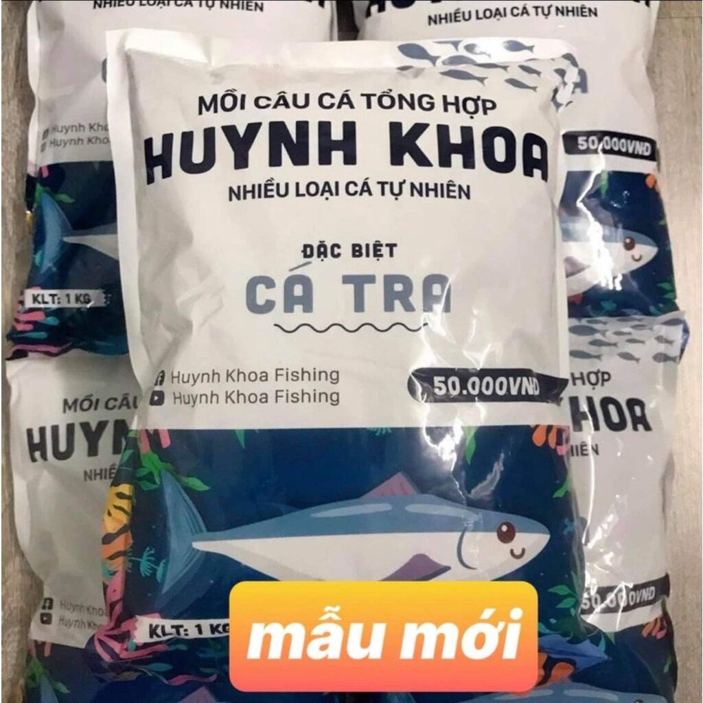 Gói 1kg cám câu cá huỳnh khoa