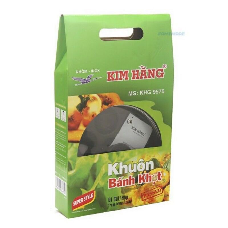Khuôn bánh khọt không dính 7 bánh chính hãng Kim Hằng