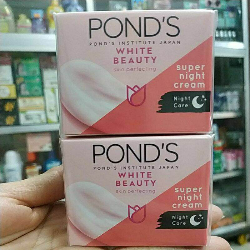 [Hcm]Kem Dưỡng Ponds Ban Đêm Mẫu Mới 30Gr_Trắng Mịnmờ Đốm Nâu!