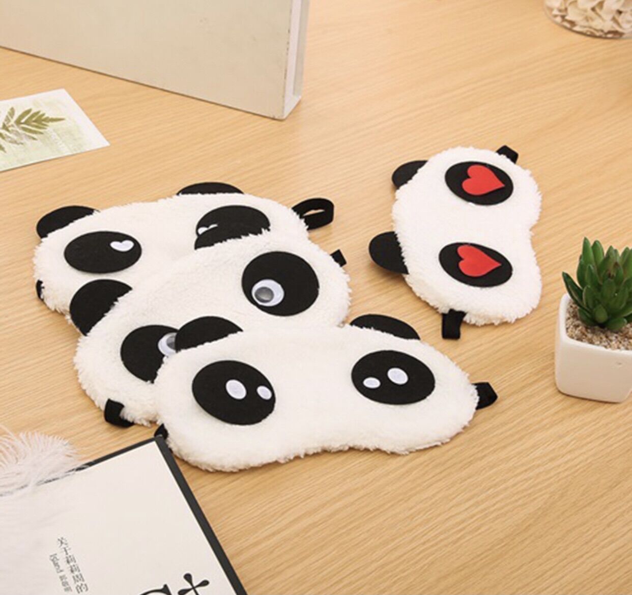 Bịt Mắt Che Mắt Ngủ Hình Panda Dễ Thương (Mẫu ngẫu nhiên)