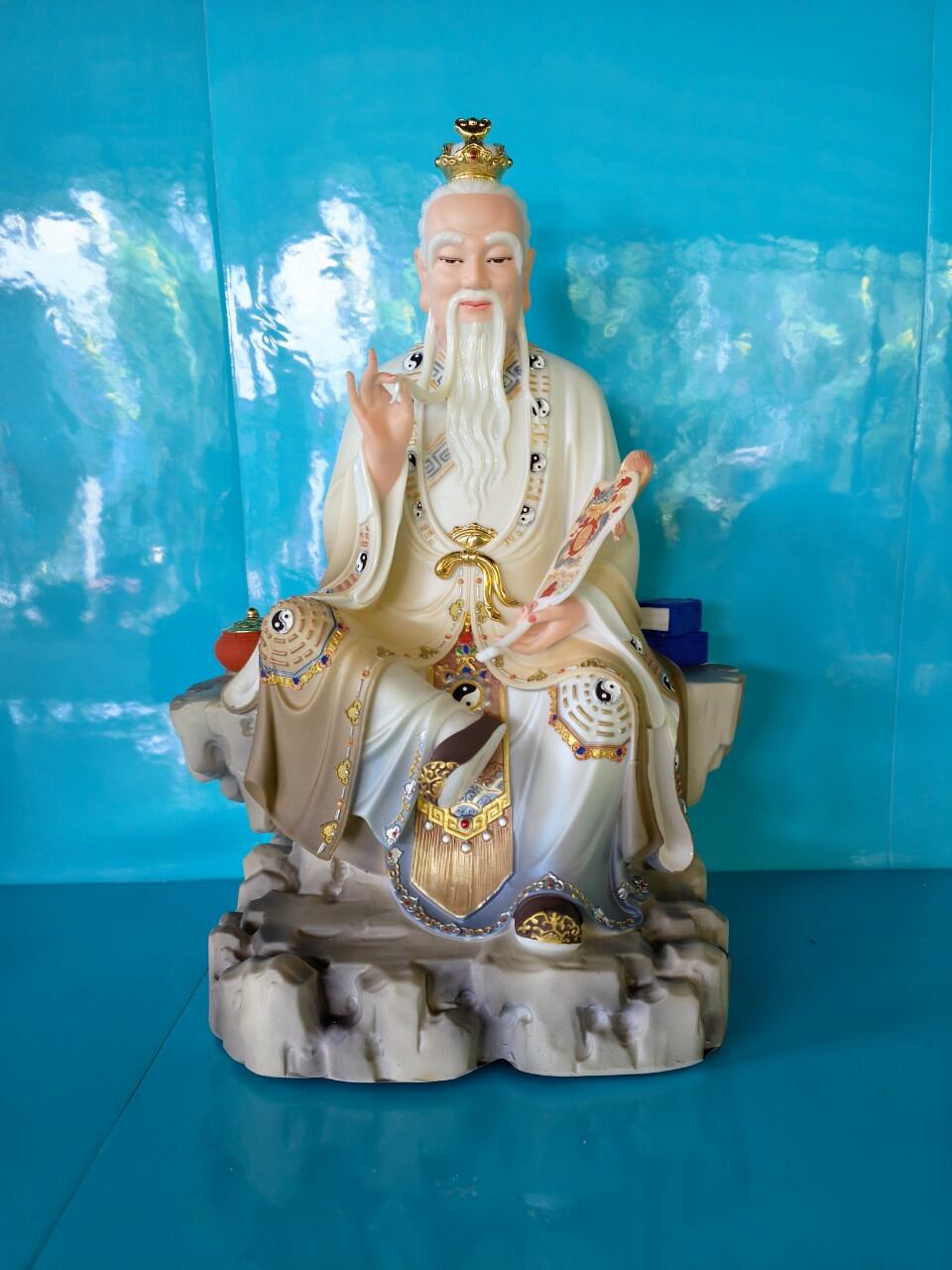 Tượng Thái Thượng Lão Quân cao 30cm