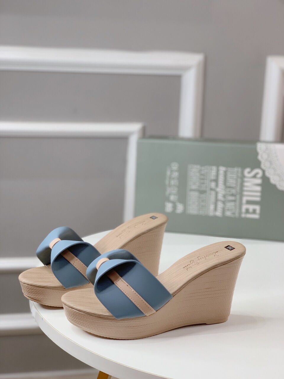 ❄️♥️HÀNG CÓ SẴN ♥️❄️XUỒNG NƠ GẤP CAO 9cm