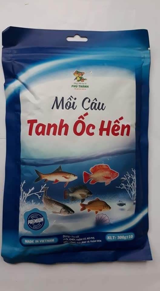 COMBO 2 Gói Mồi Câu Cá Phú Thành - Vị Tanh Ốc Hến