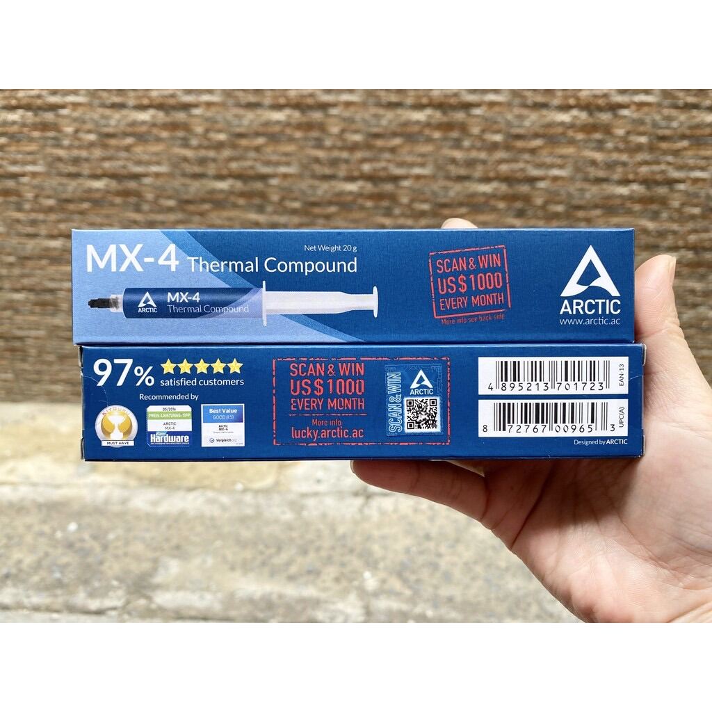 HCM Keo tản nhiệt ARCTIC Cooling MX4 - 20gam