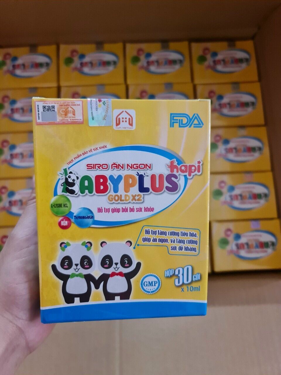 Siro ăn ngon Babyplus date mới mẫu mới