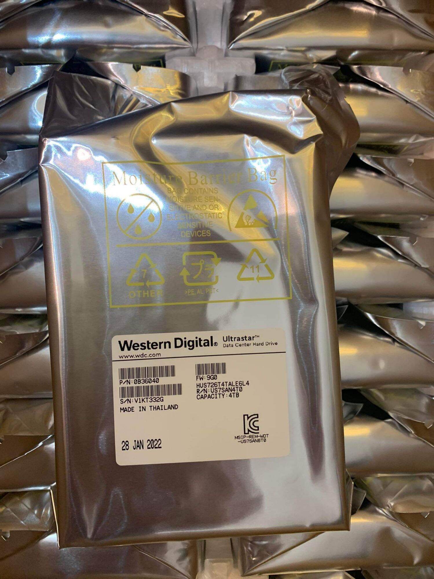Ổ cứng hdd wd ultrastar hc310 256mb 7200rpm 3.5inch sata 6gbps - 4tb