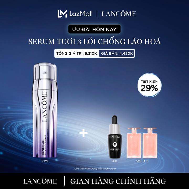 Dưỡng chất (Serum) tươi 3 lõi ngăn ngừa lão hóa LANCOME Renergie Triple 50ml