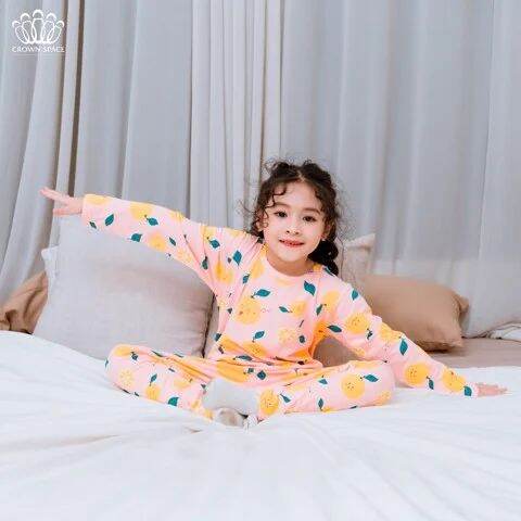 Bộ ngủ mặc nhà bé gái