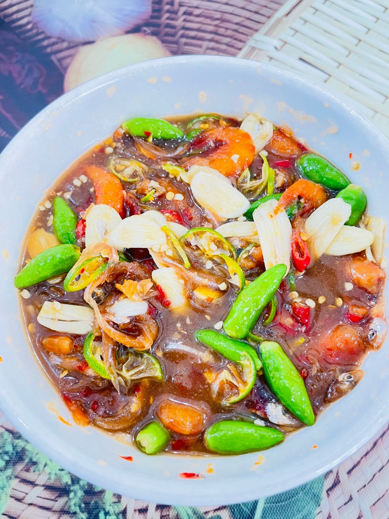 1 hủ - Mắm Chua Cá Cơm-Đặc Sản Tây Ninh