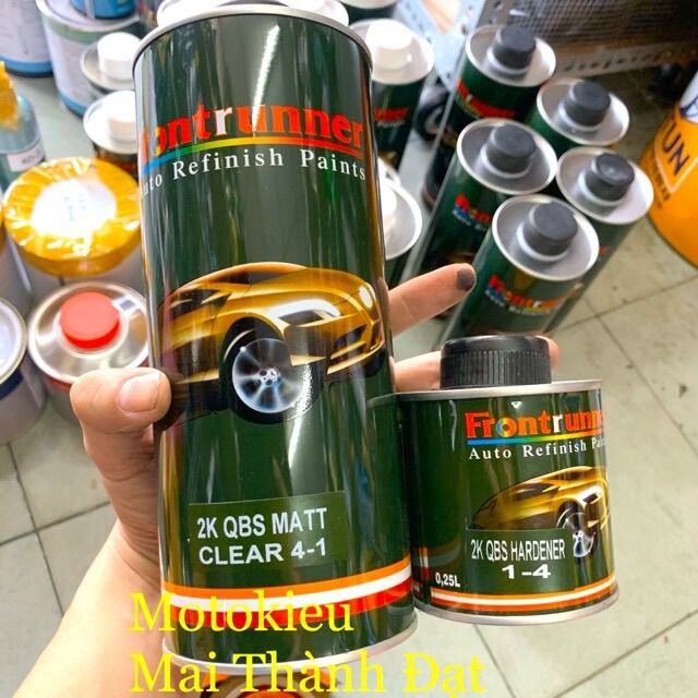 Dầu Bóng 2K Mờ 100% ( Sơn oto - xemay ) Hàng Malay . Motokieumaithanhdat