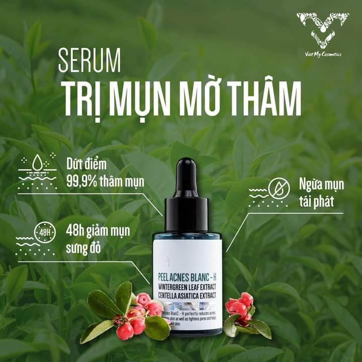 [Hcm]Serum Mụn - H Detox Blanc Chính Hãng