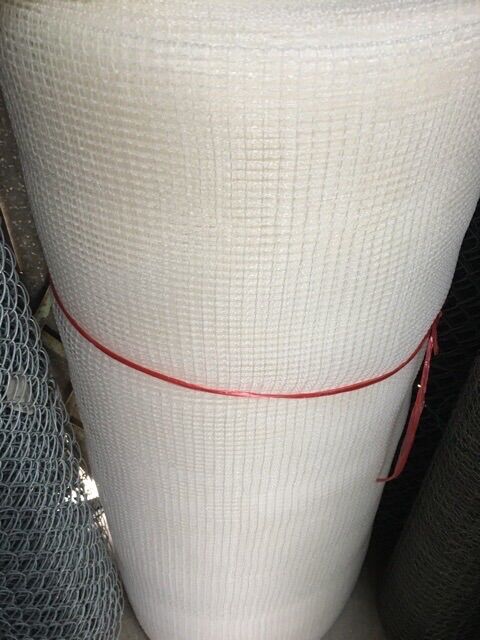 10 mét lưới cước trắng quây vườn, lưới cước rào gà dẻo dai khổ cao 1,2 mét