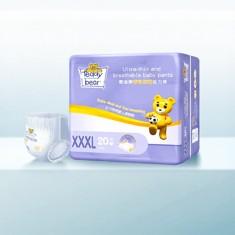 Teddy Bear | Ultra Thin Breathable Baby Diapers - 5