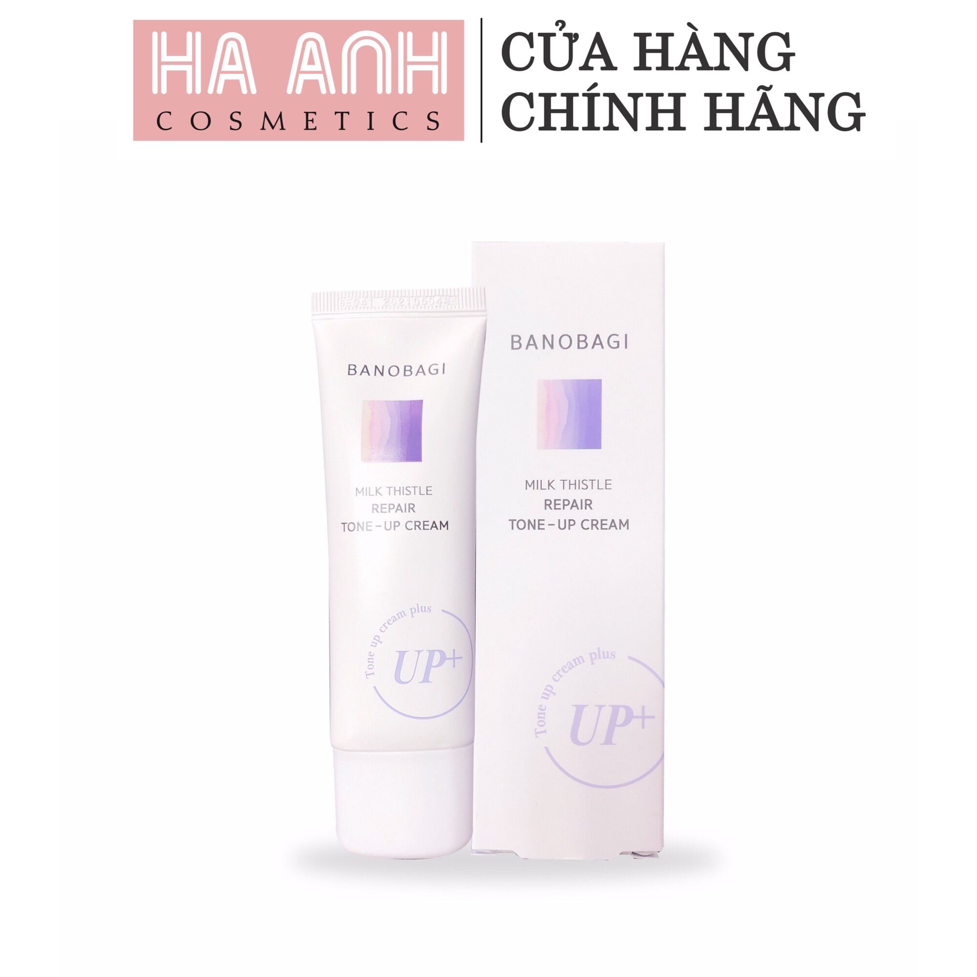 Kem Dưỡng Trắng Nâng Tông Phục Hồi Banobagi Milk Thistle Repair Tone - Up Cream