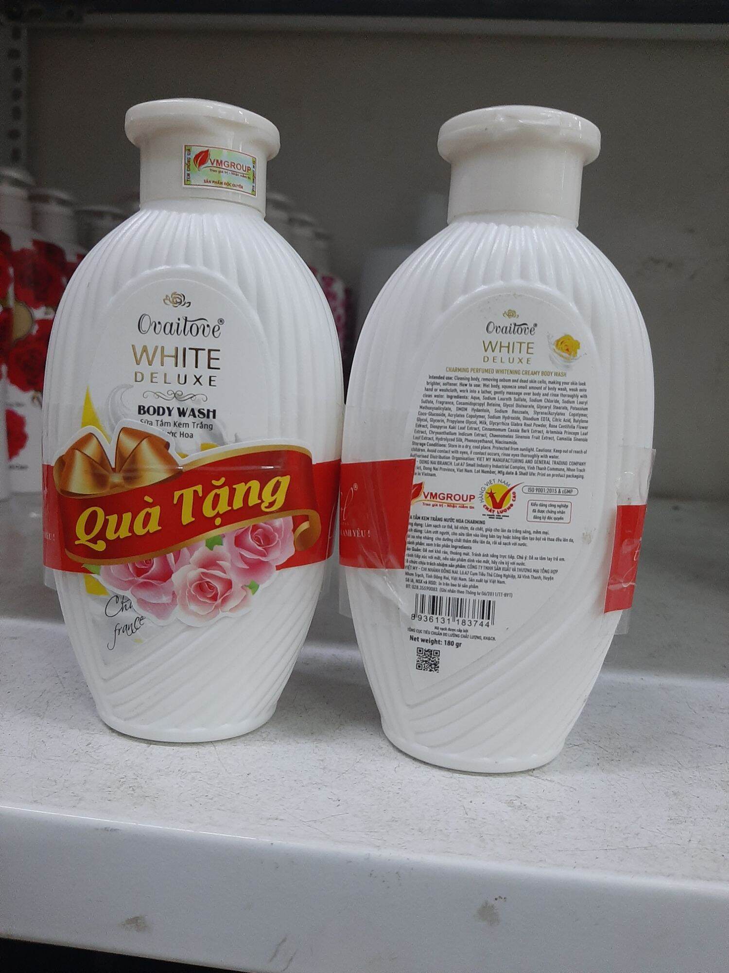Sữa tắm white 180g (hàng tặng)