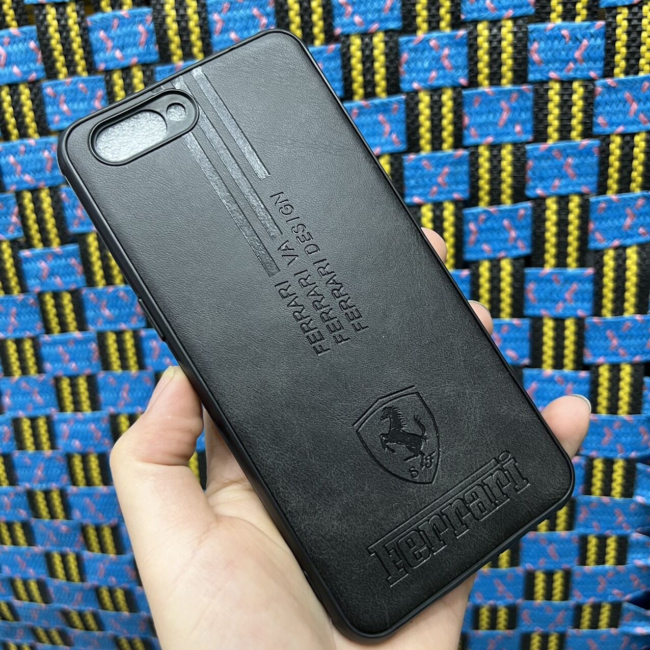Case ốp lưng Oppo A3S dẻo kiểu da mềm mịn ôm máy