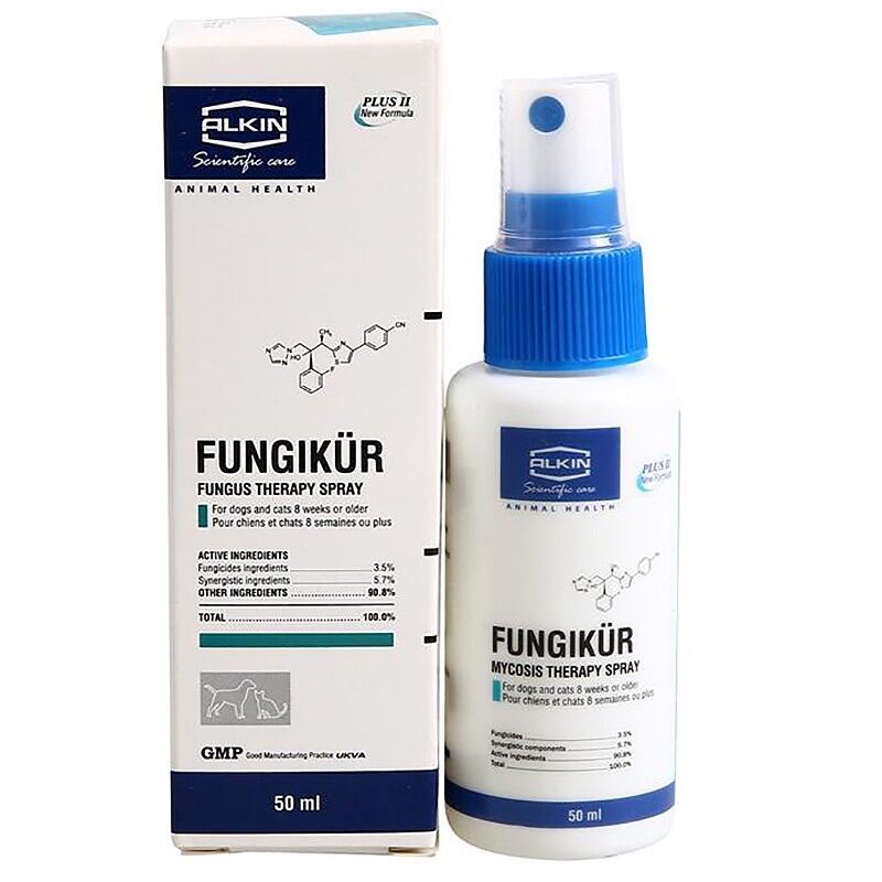 THUỐC XỊT NẤM FUNGIKUR CHÓ MÈO