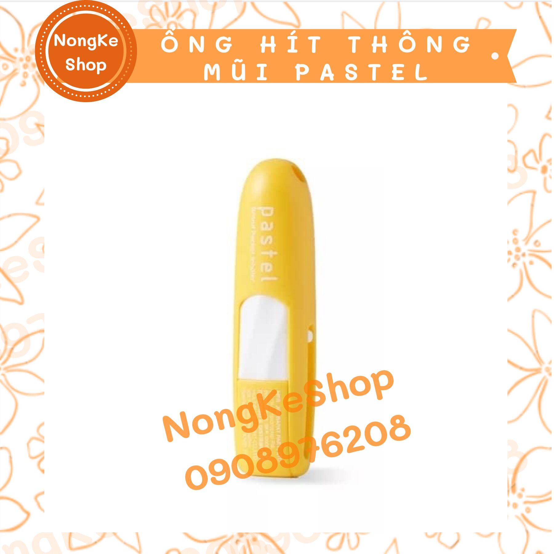 [100% Thái N.Địa] ỐNG HÍT THÔNG MŨI PASTEL THÁI LAN