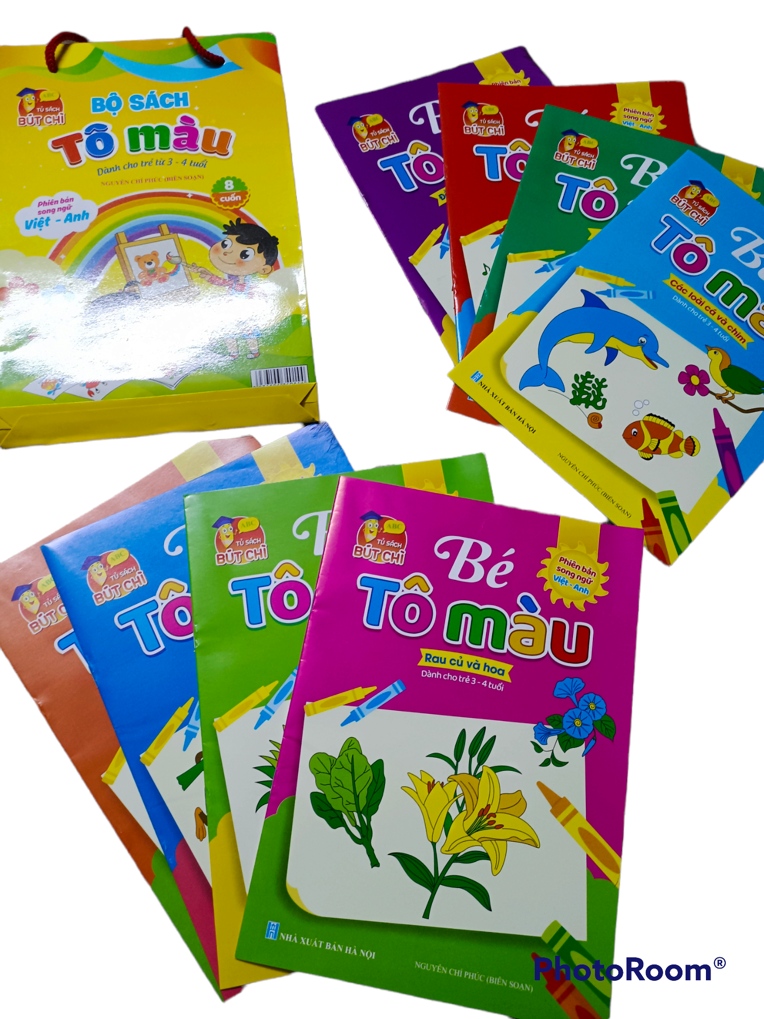 Combo 8 quyển tập tô