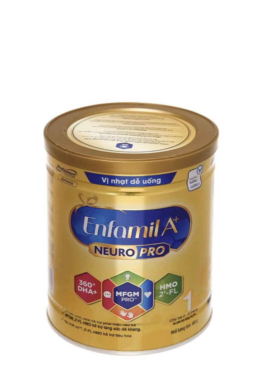 Date tháng 2 2024 Sữa lon Enfamil số 1 vị thanh mát - 400gr